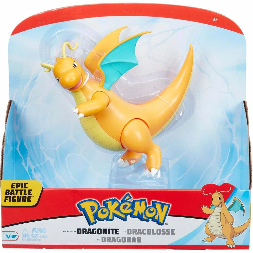Pok mon Epic Battle Dragonite Figure NEW IN PACKAGE FREE
