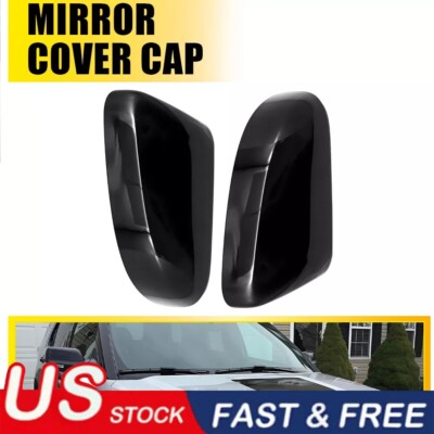 Left Driver & Right Passenger Side Mirror Cover Cap For 2016-2019 Ford Explore