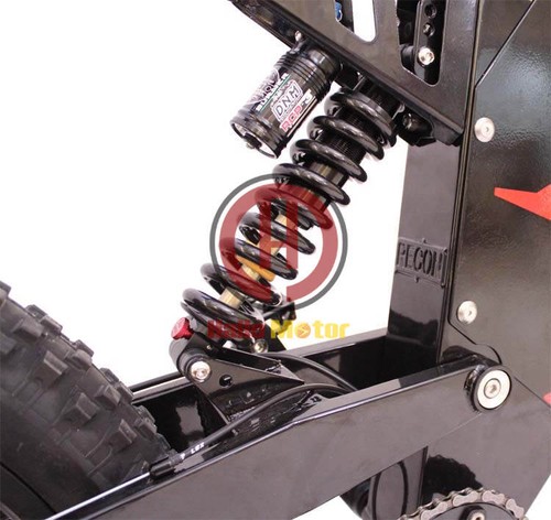 Black 48V 1500W FC-1 Bomber Electric Bicycle Super Mountain EBike+37.5Ah Battery - Picture 7 of 12
