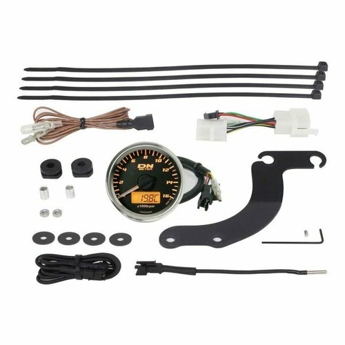 Takegawa 05-05-0072 tachometer oil temp digital thermometer Honda Monkey 125 Φ48 - Bild 4 von 4