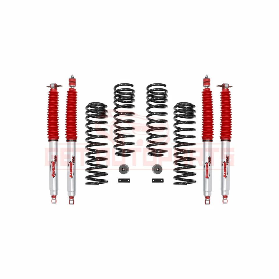 Rancho RS9000XL 2" FR y 0.75" R Kit de elevación Suspensión para Jeep Wrangler 4x4 07-17 Foto 2 de 3
