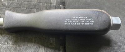 Schraubendreher Chrome Vanadium Full Shank Durable Handle Hex Bolster 33cm