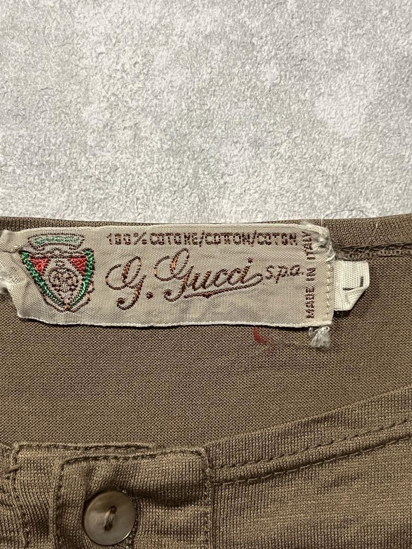 80s Old GUCCI Mulch Patchwork Cutsaw T-shirt | eBay