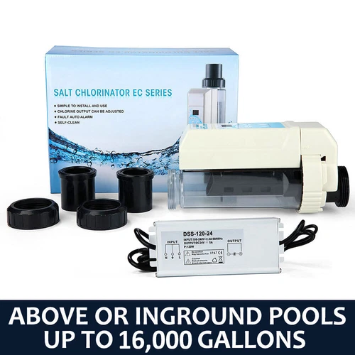 Generatore di cloro completo per piscina acqua salata per clorinatore 26000 galloni - Foto 15 di 15