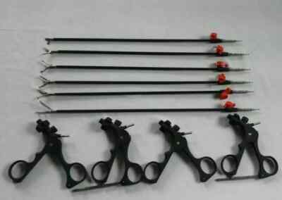 Laparoscopic Grasper Scissors Dissector Inserts With Handle Instrumen