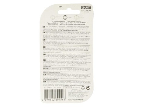 GUM Original Soft Picks with Fluoride, 40 count - Picture 2 of 3