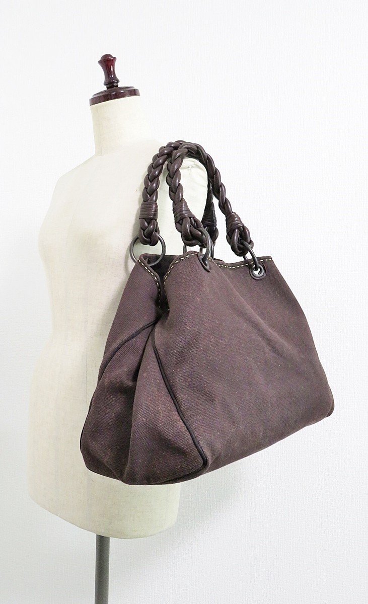 バッグ Bottega Veneta Canvas Tote Bag Leather $_57.JPG?set_id=880000500F