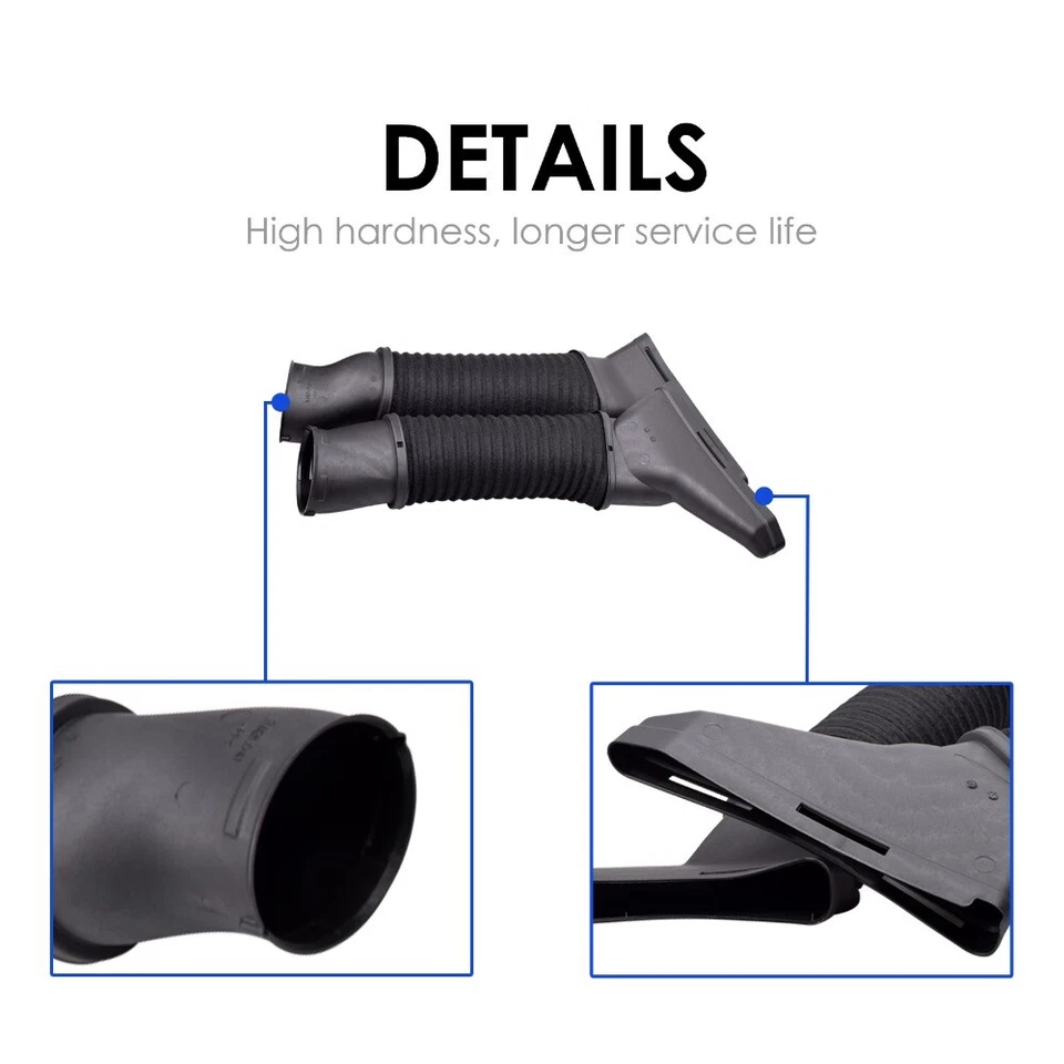 2 mangueras de admisión de aire 2780904982 para Mercedes-Benz S550 S63 AMG 2014-2017 izquierda derecha Foto 3 de 4