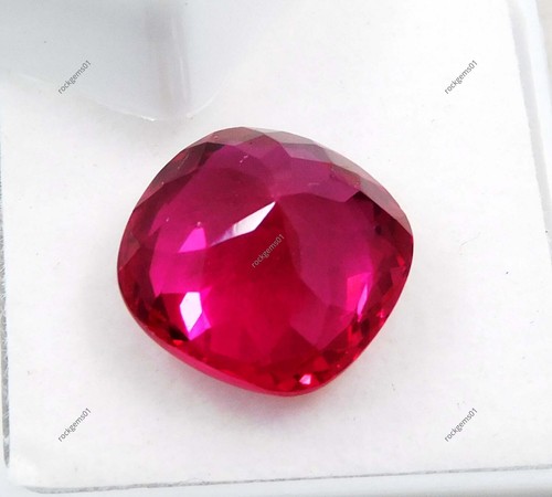 Cojín de zafiro rosa extremadamente raro 9,85 quilates piedra preciosa suelta CERTIFICADA NATURAL - Imagen 8 de 8