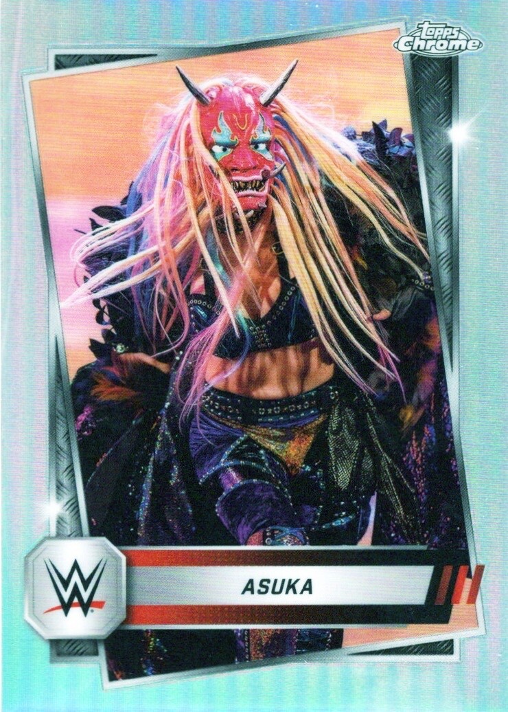 2025 Topps Chrome WWE Refractors Asuka | eBay