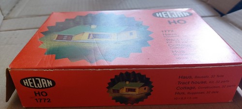 Vintage HELJAN HO model BUILDING KITS train shops petrol STATIONS kit buildings - Picture 215 of 493