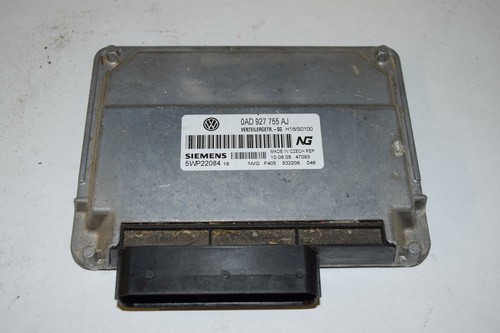 VW Touareg 7L 3.0 Tdi Steuergerät Verteilergetriebe Siemens 0AD927755AJ 5WP22084
