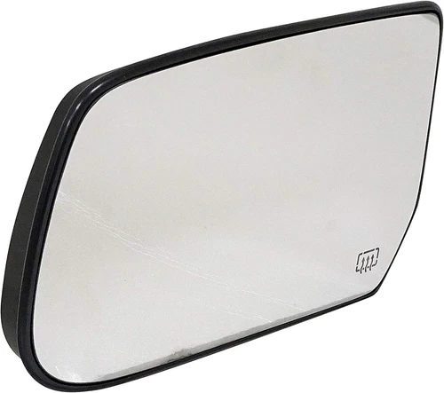 Chevy EQUINOX 10-17 MIRROR GLASS LH Heated w/o Signal and BSG w Backing Plate