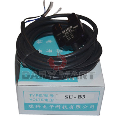 New RIKO SU-B3 Photoelectric Inductive Proximity Switch Tank NPN Output U Shape