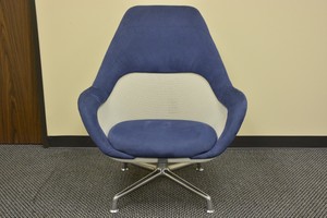 Details About Steelcase Coalesse Sw 1 High Back Lounge Aluminum Scott Wilson Eames Look Chair