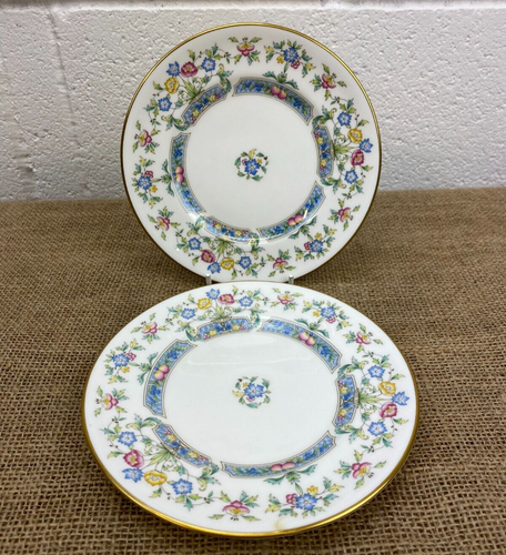 2 X VINTAGE ROYAL WORCESTER MAYFIELD FINE BONE CHINA SIDE PLATES 15.5cm - 第 1/7 張圖片