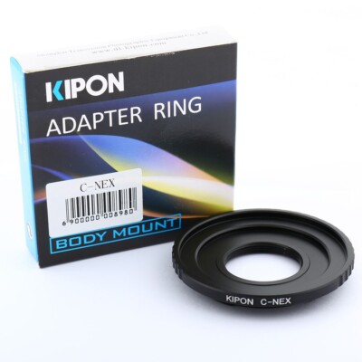 Kipon C mount lens to Sony E mount adapter NEX A7 IV A7R III A6600 A9 A7C II