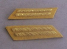 1st Lt Collar Tabs, Cavalry, Civil War, New