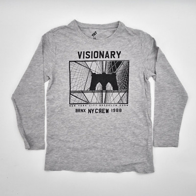 Langarmshirt Bluse für Jungen von TILT in Gr. 140 (10 Jahre)   100% Baumwolle