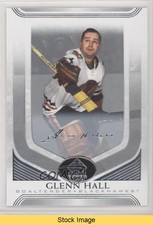 2020-21 SP Signature Edition Legends Silver Script Glenn Hall #96 HOF READ 0mf9