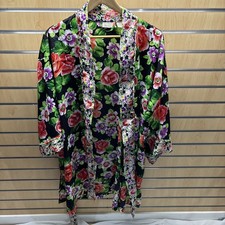 Vintage Victoria s Secret Gold Label, One Size Fits All Floral Robe