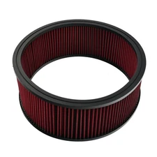 Washable & Reusable 14" X 5" Red Round Air Cleaner Filter Element Replacement