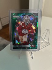 2024 Panini Prizm #252 Deebo Samuel Green Cracked Ice SP- San Francisco 49ers