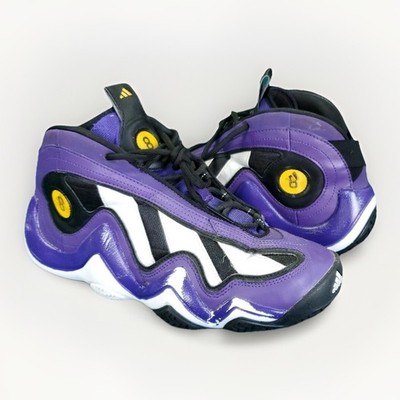 2013 ADIDAS CRAZY 97 PURPLE WHITE GOLD BLACK KOBE BRYANT 8 LAKERS