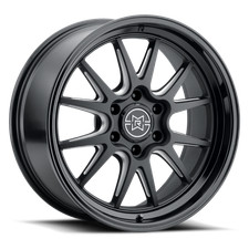 Raised Wheels Method Mr802 20x10 Black Milled Off-road Wheel