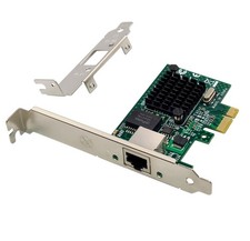 PCIe Gigabit Ethernet Server Adapter Broadcom BCM5751 10/100/1000Mbps NIC Card