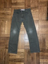 Boys Levi  s 513 Slim Straight 14 Reg 27x27 Olive Color Jeans