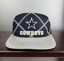 Vintage 1990s Dallas Cowboys Youth Hat Starter NFL Pro Line Blue Gray stitched
