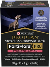 Purina Pro Plan Fortiflora PRO Synbiotic Action Canine Veterinary Supplements 30