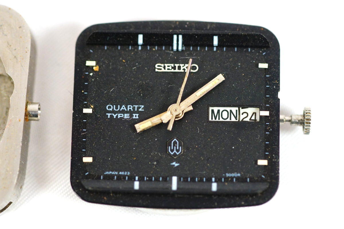 【希少】セイコータイプⅡ 4623-5000 Yahoo!オークション - SEIKO セイコー QUARTZ TYPE Ⅱ 4623-5000