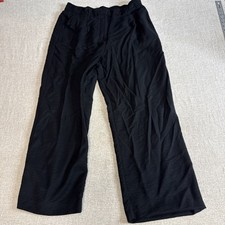 Simply Vera Vera Wang Pants Women Size 14 Wide Leg Black