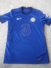 Nike Dri Fit Chelsea FC Soccer Jersey 20/21 Season Size Youth Large