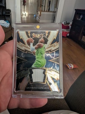 2020-21 Panini Select Sparks Anthony Edwards #SP-AE (MEM RC) Rookie Timberwolves