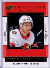 2023-24 Upper Deck Series 2 Maxence Guenette Honor Roll Superstar Card # HR-50