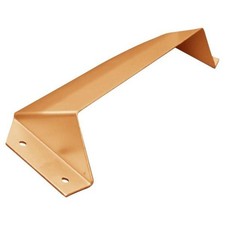 AS10187 - ASEC 300mm (12 Inch) Letter Box Security Hood - Polished Brass