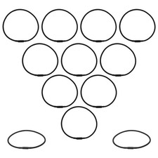 12 Pcs Shock Mount Mic Holder Microphone Rubber Spacer Shocking Bands