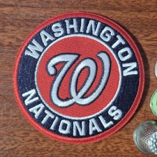 Washington Nationals Patch 3" DC Nats MLB Baseball Embroidered Iron On Patch
