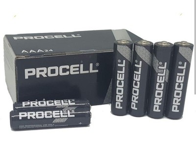24AAA Duracell Procell Constant Alkaline Batteries PC2400 24=1box