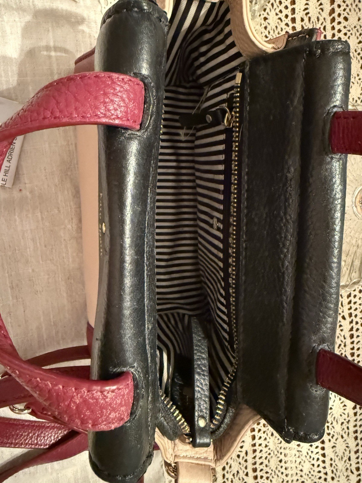 Kate Spade Cobble Hill Adrien Leather Satchel Crossbody Bag tote thumbnail 5