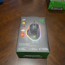 New Razer Basilisk V3 Customizable Ergonomic Wired Gaming Mouse  Black Sealed