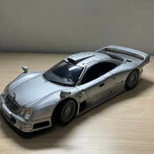 Mercedes-Benz CLK GTR AMG 1/18 Diecast Model Silver