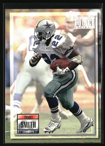 Emmitt Smith #22 1993 Pro Set Power card