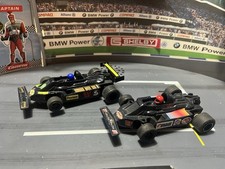 Scalextric 1/32 Slot Cars Lot Of TWO VINTAGE F1 Racers BLACK LOTUS COLIN CHAPMAN