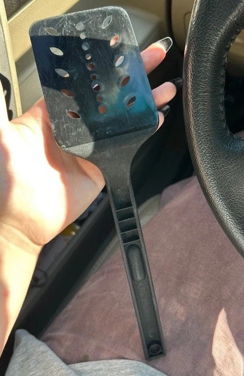 Vintage Black Nylon Plastic Spatula Turner Flipper FARBERRWARE - Image 2 of 2