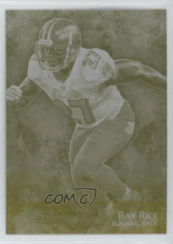 2014 Topps Inception Printing Plate Yellow 1/1 Ray Rice #20 - Picture 1 of 3