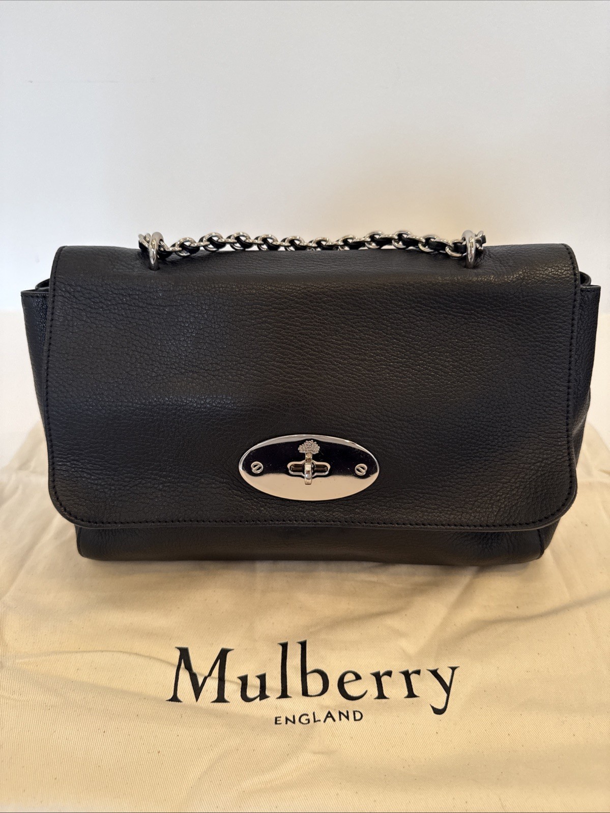 Mulberry Medium Lily’ Shoulder & Cross Body - Black Excellent Condition